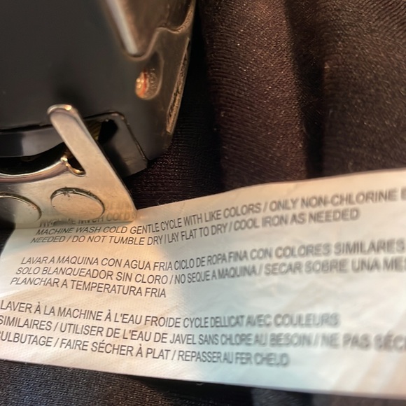 ELOQUII size 14 black, deep v front dress - Picture 6 of 8